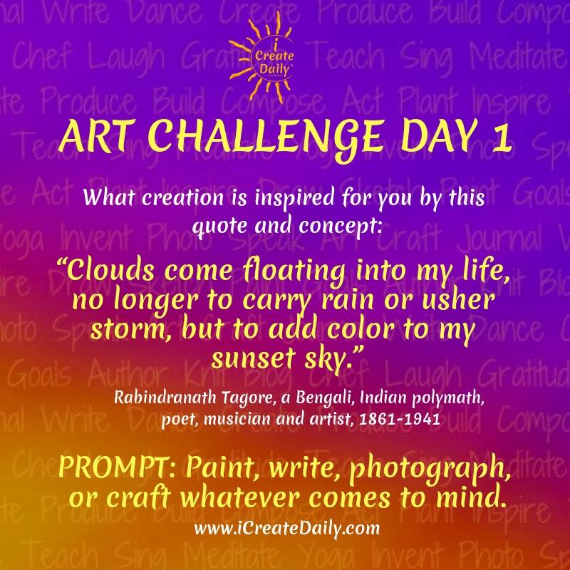 iCreateDaily - Daily Art Challenge - Day 1